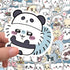60pcs Kawaii Chiikawa Stickers for Kids Travel Case, Cute Japanese Cartoon Vinyl Stickers for Teens