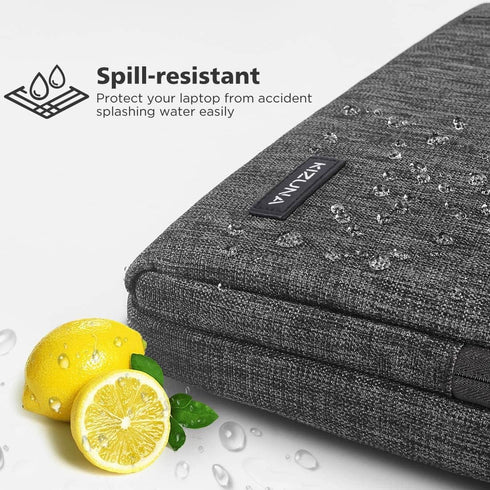 KIZUNA 12.5 Inch Laptop Bag Case, Water Resistant Shoulder Messenger Briefcase for MacBook Air M2 2022/HP Envy