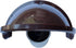 Universal Sunshade Rainshade Camera Cover Shield for Outdoor Nest/Nest IQ Camera in Coffee