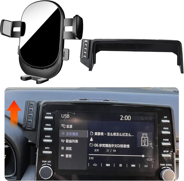 Car Phone Holder for Toyota Avalon, Auto Accessories for 2019-2022 Avalon, Non Universal, Auto Lock