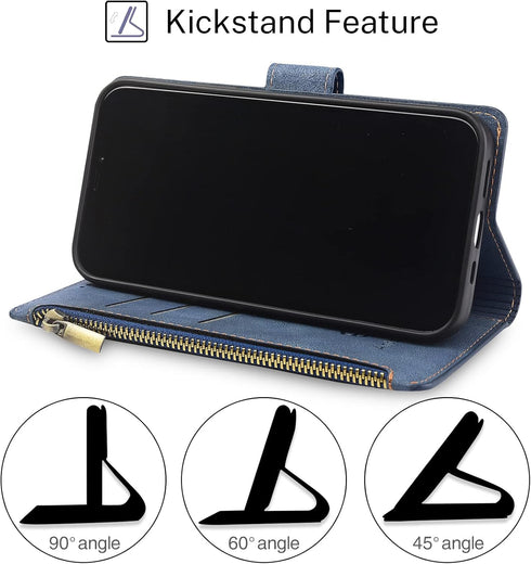 Antsturdy Wallet Case for Motorola Moto G Stylus 5G - RFID Blocking PU Leather Flip Shockproof Cover with Card Holder,