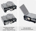 ZV-1F Camera Metal Grip Extension Bracket with Mic Cold Shoe Mount for Sony ZV-1F ZV-1II, Vlog Accessory
