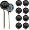 DWEII 10PCS 8 Ohm 8R 0.5W 30mm Ultra-Thin Horn Mini DIY Speaker Speaker