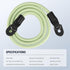 43"/110cm, CA098 NEEWER Camera Shoulder Strap, Durable Round Woven Nylon Climbing Rope Neck Strap with Keyrings