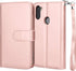 Njjex Galaxy A11 Case for Samsung Galaxy A11 - Wallet Case with 9 Card Slots, PU Leather, Detachable Kickstand