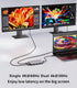 SWITCHFLUX Adapter,6 1 4K 2HDMI,3USB Port,100WPD USB C Docking Station Dual Monitors in USB C Hub for Dual HDMI