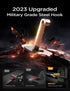 LISEN Phone Mount for Car, Ultra Stable Holder for Car Vent, Steel Hook Clip for iPhone 15/14/13 Pro and Samsung Galaxy