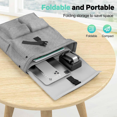 LENRUE Cell Phone Stand with Wireless Bluetooth Speakers, Flexible Comfort View, Loud Clear Sound, Tech Gadgets for