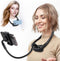 LOVFIVE Cell Phone Stand, Neck Cell Phone Holder, Hand Free Flexible Gooseneck Phone