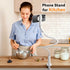 nediea 900 17 Magnetic Gooseneck Phone Holder for Bed, Flexible Long Arm Cell Phone Stand with Clamp Mount, Rotation