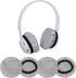 Bremorou Headphone Covers for Ears 2 Pairs Washable Stretchable Headset Earpad Cloth Cover