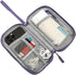 Small Waterproof Electronics Organizer Travel Bag, Accessories Pouch for Cable, Charger, Phone, Power Bank, Earphone