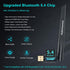 hakimonoe 5.4 11 10 8.1 7, Long Range Bluetooth Adapter for PC, USB Bluetooth Dongle Enhanced Antenna for Laptop