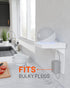 ECHOGEAR Outlet Shelf for Decora/GFCI Outlets - Next-Gen Design with Built-in Cord Storage for Bulky Plugs