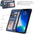 iPhone 11 Wallet Flip Case, 6.1 Inch with Shockproof TPU Interior, Credit Card Holder, Full Body Protection