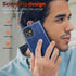 OCASE iPhone 12/12 Pro Wallet Case - PU Leather Flip Case with Card Holders, RFID Blocking, Blue