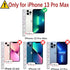 MONASAY Wallet Case for iPhone 13 Pro Max 5G, 6.7-inch, RFID Blocking Flip Folio Leather Cover with Credit Card Holder