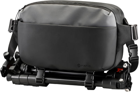 FINTIE Camera Sling Bag for DSLR/SLR/Mirrorless, Waterproof Crossbody Camera Case with Tripod