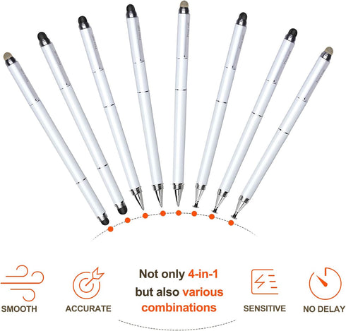 Penyeah 4 1 Stylus Pen for Touchscreen - Versatile in High Sensitivity and Precision Tablet Stylus Pen, Universal