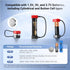 Kiorafoto CR2032, 3 CR2025 CR2450 LR44 1.5V 3V 3.7V Portable Magnetic Battery Tester for AA AAA C Compact Universal
