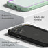 RhinoShield Bumper Case for iPhone 12/12 Pro, CrashGuard NX Shock Absorbent Slim Design Protective Cover