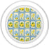 Lemon Juice Citrus Fruit Mediterranean Style Summer Lemonade Citrus Pattern Watercolor Aesthetic PopSockets PopGrip