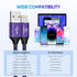 iPhone Charger 5 Pack 10 ft USB Lightning Cable Mfi Certified Fast Charging Cord for iPhone 14 13 12 11 XS XR X Pro Max