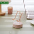 TransMarble Marble Phone Stand with Metal Holder, Charging Available While Using, Swipe Up to Unlock, Made of Natural