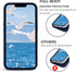 BENTOBEN iPhone 14 Case, Soft Silicone Gel Rubber Bumper with Microfiber Lining, Hard Back Shockproof Protective Cover