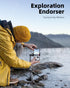 EUCOS Metal Phone Tripod Stand, 67" Lightweight Tripod for Phone with Remote and Sturdy Extendable Design