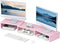 Desk Organizers and Accessories, Dual Monitor Stand Riser, Monitor Desk Shelf for