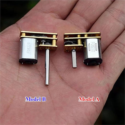 ATNVSE N20 5V 6V 110RPM 1Pcs(Model Mini Full Metal Gear Motor DC Slow Speed Inverted Shaft Gearbox Gear Reducer Motor