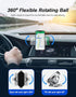 2 Pack Magnetic Phone Holder for Car - Upgrade Magnet with 360 Rotation, Compatible with All Smartphones, Dashboard