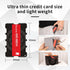 Kiorafoto KHD-MSD10 Portable Slim Credit Card Size Memory Card Case, 10 Slots for TF MSD Microsd Cards