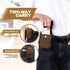 Hengwin Genuine Leather Flip Phone Holster for Samsung Galaxy A15 A25 A54 S23+ S22+ S21+ S20 FE, iPhone 15 Plus 14 Plus