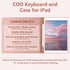 iPad 9th Gen 2021 Case with Keyboard, Detachable Wireless Bluetooth Keyboard with Pencil Holder for iPad 10.2