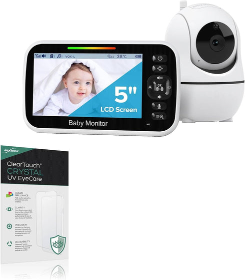 BoxWave Screen Protector Compatible with Goodbaby Baby Monitor (5.0 in) - ClearTouch Crystal