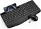 Wireless Keyboard and Mouse Combo - Trueque Ergonomic Full-Sized Keyboard with Wrist Rest, Phone Holder, Silent 2.4GHz