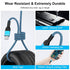 USB C Charger Cable 6FT/3Pack for Motorola razr 2023/razr+ 2024/Edge 2024/Edge 2023, 3.1A Fast Charging Cord