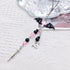 cioatu Homvog Cute Y2K Phone Charm - Aesthetic Cellphone Chain Strap for Phone Bag Keychain, Black Wing