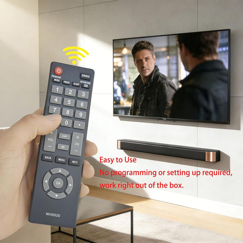 Tavether NH305UD Universal Replacement Remote Control for Emerson LCD HDTV TV