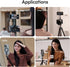 ULANZI MA07 1/4" 17/16/15/14/13/12 Magnetic Phone Tripod Mount for Magsafe, Aluminum Camera Phone Mount with Screw