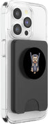 Yorkshire Terrier Puppy Lover PS Funny Yorkshire Terrier Puppy In A Baby Carrier. Dog Lover PopSockets PopWallet
