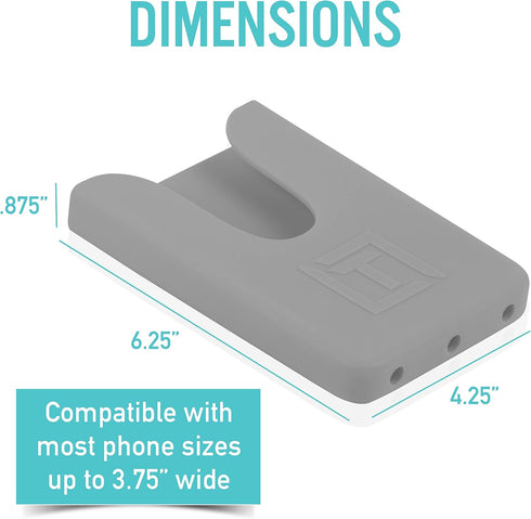 Phone Holder Compatible with Bogg Bag, Universal Silicone Rubber Beach Bag Accessories and Attachment, Tote Bag Insert