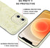 Aoldimu 12 6.1",Aesthetic 12,Beige Cute Flower Phone Case for iPhone Yellow Lines Floral Cases Girly Art Stylish Design