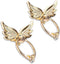Angel Wings Glitter Bling Phone Ring Holder, 2 Pack Sparkle Grip with Rhinestone for Phones and Pads