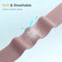 ZWGKKYGYH Compatible with Fitbit Versa and Versa 2 Bands, Rose Gold Stainless Steel Magnetic Band Strap, Large