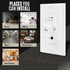 TNP Wireless Bluetooth Audio Receiver Wall Plate Mount, BT 5.0 aptX Music Streaming Adapter for 4 Speakers