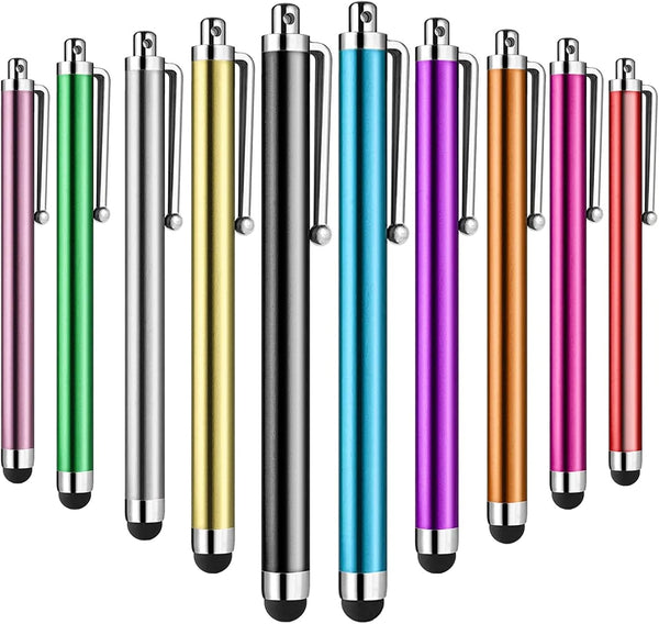 ORIbox Stylus Pens for Touch Screens, 10 Pack Lightweight Design for iPad, iPhone, Samsung, All Capacitive Devices