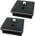 IOUALEY 2 Pack 41mm Tripod Quick Release Plate Camera Mounting Adapter, QR Plate
